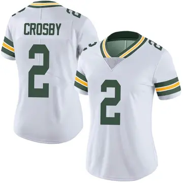 Nike Mason Crosby Women's Limited Green Bay Packers White Vapor Untouchable Jersey