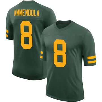 Nike Matt Ammendola Men's Limited Green Bay Packers Green Alternate Vapor Jersey