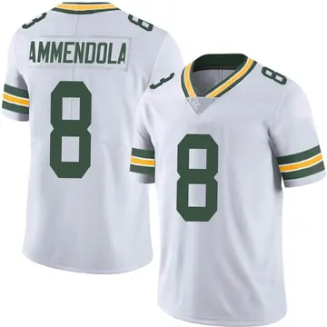 Nike Matt Ammendola Men's Limited Green Bay Packers White Vapor Untouchable Jersey