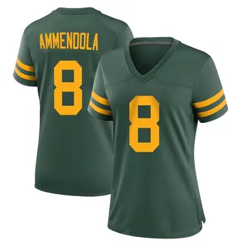 Nike Matt Ammendola Women's Game Green Bay Packers Green Alternate Jersey