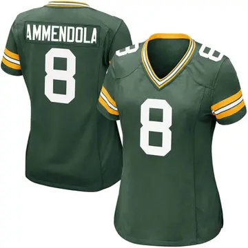 Nike Matt Ammendola Women's Game Green Bay Packers Green Team Color Jersey