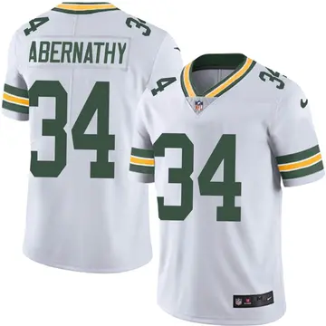 Nike Micah Abernathy Men's Limited Green Bay Packers White Vapor Untouchable Jersey
