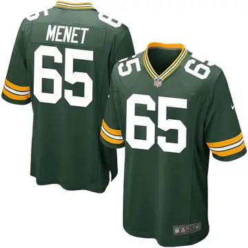 Nike Michal Menet Men's Game Green Bay Packers Green Team Color Jersey