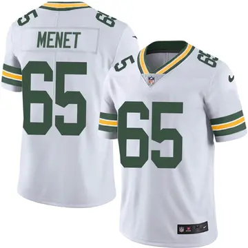 Nike Michal Menet Men's Limited Green Bay Packers White Vapor Untouchable Jersey