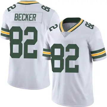 Nike Nate Becker Men's Limited Green Bay Packers White Vapor Untouchable Jersey