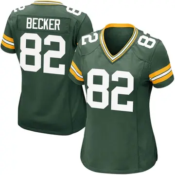 Nike Nate Becker Women's Game Green Bay Packers Green Team Color Jersey