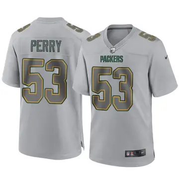 Nike Nick Perry Men's Game Green Bay Packers Gray Atmosphere Fashion Jersey