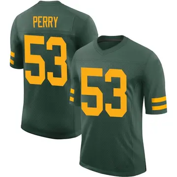 Nike Nick Perry Men's Limited Green Bay Packers Green Alternate Vapor Jersey