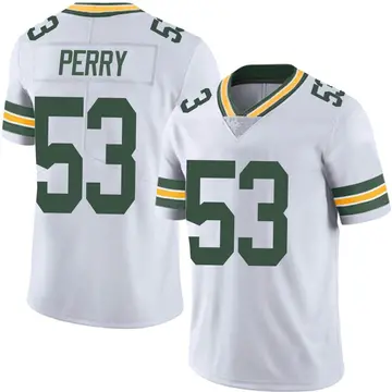 Nike Nick Perry Men's Limited Green Bay Packers White Vapor Untouchable Jersey