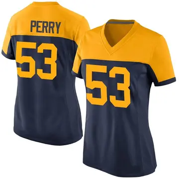 Nike Nick Perry Women's Game Green Bay Packers Navy Alternate Jersey