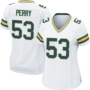 Nike Nick Perry Women's Game Green Bay Packers White Jersey