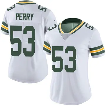 Nike Nick Perry Women's Limited Green Bay Packers White Vapor Untouchable Jersey