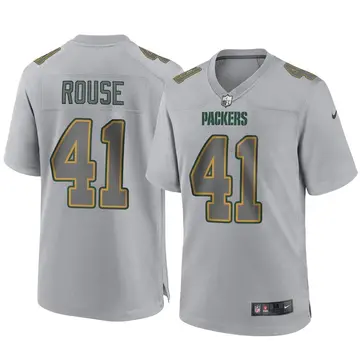 Nike Nydair Rouse Men's Game Green Bay Packers Gray Atmosphere Fashion Jersey