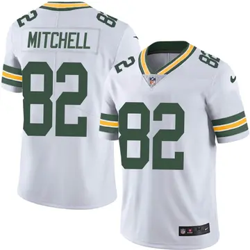 Nike Osirus Mitchell Youth Limited Green Bay Packers White Vapor Untouchable Jersey