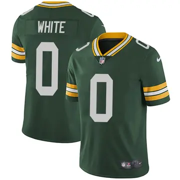 Nike Parker White Youth Limited Green Bay Packers Green Team Color Vapor Untouchable Jersey