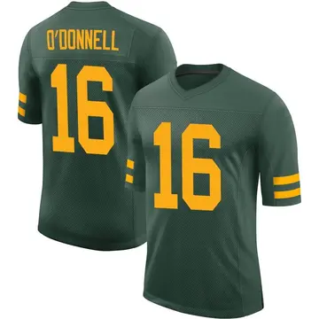 Nike Pat O'Donnell Men's Limited Green Bay Packers Green Alternate Vapor Jersey
