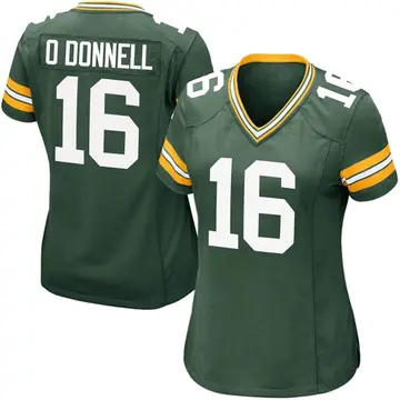 Nike Pat O'Donnell Women's Game Green Bay Packers Green Team Color Jersey