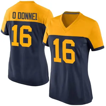 Nike Pat O'Donnell Women's Game Green Bay Packers Navy Alternate Jersey