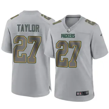 Nike Patrick Taylor Men's Game Green Bay Packers Gray Atmosphere Fashion Jersey