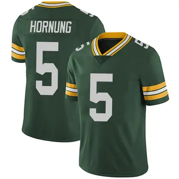 Nike Paul Hornung Men's Limited Green Bay Packers Green Team Color Vapor Untouchable Jersey