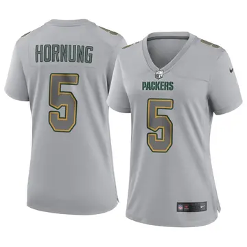 Nike Paul Hornung Women's Game Green Bay Packers Gray Atmosphere Fashion Jersey