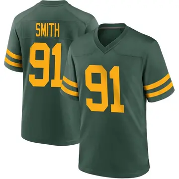 Nike Preston Smith Men's Game Green Bay Packers Green Alternate Jersey