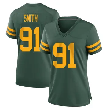Nike Preston Smith Women's Game Green Bay Packers Green Alternate Jersey