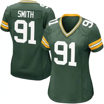 Nike Preston Smith Women's Game Green Bay Packers Green Team Color Jersey