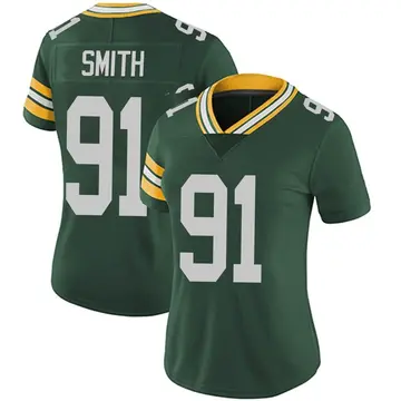 Nike Preston Smith Women's Limited Green Bay Packers Green Team Color Vapor Untouchable Jersey