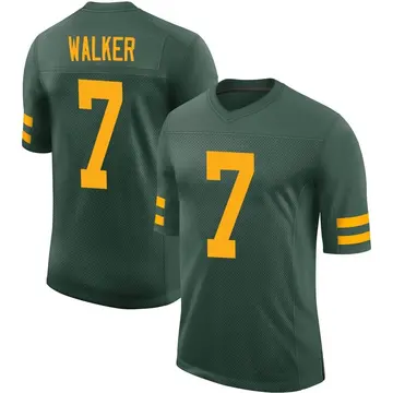 Nike Quay Walker Men's Limited Green Bay Packers Green Alternate Vapor Jersey
