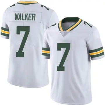 Nike Quay Walker Men's Limited Green Bay Packers White Vapor Untouchable Jersey