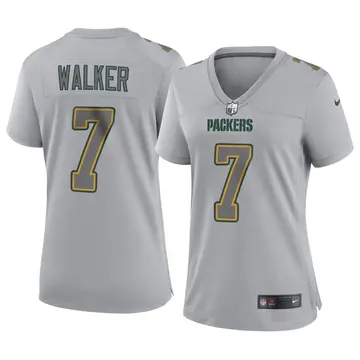 Nike Quay Walker Women's Game Green Bay Packers Gray Atmosphere Fashion Jersey
