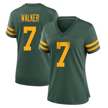 Nike Quay Walker Women's Game Green Bay Packers Green Alternate Jersey