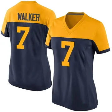 Nike Quay Walker Women's Game Green Bay Packers Navy Alternate Jersey