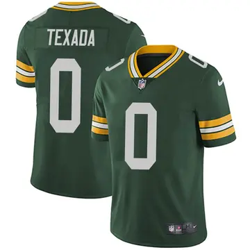 Nike Raleigh Texada Men's Limited Green Bay Packers Green Team Color Vapor Untouchable Jersey