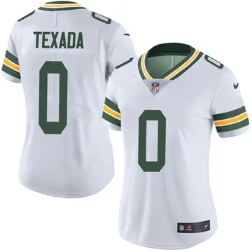 Nike Raleigh Texada Women's Limited Green Bay Packers White Vapor Untouchable Jersey