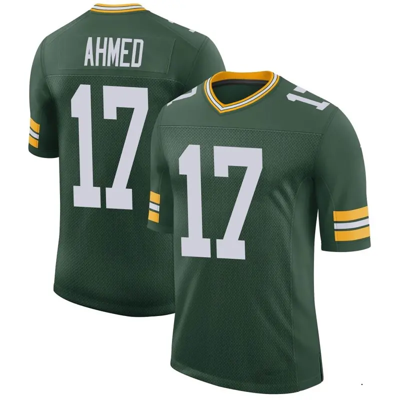 Nike Ramiz Ahmed Men's Limited Green Bay Packers Green Classic Jersey