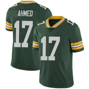 Nike Ramiz Ahmed Men's Limited Green Bay Packers Green Team Color Vapor Untouchable Jersey