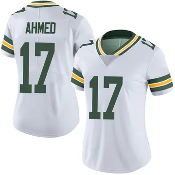 Nike Ramiz Ahmed Women's Limited Green Bay Packers White Vapor Untouchable Jersey