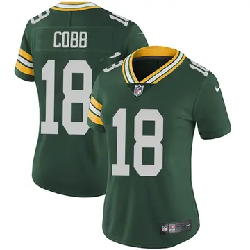 Nike Randall Cobb Women's Limited Green Bay Packers Green Team Color Vapor Untouchable Jersey
