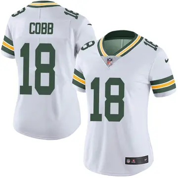 Nike Randall Cobb Women's Limited Green Bay Packers White Vapor Untouchable Jersey
