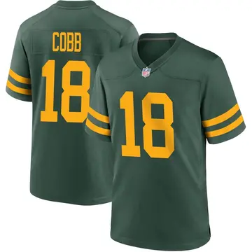 Nike Randall Cobb Youth Game Green Bay Packers Green Alternate Jersey