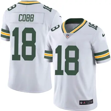 Nike Randall Cobb Youth Limited Green Bay Packers White Vapor Untouchable Jersey
