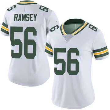 Nike Randy Ramsey Women's Limited Green Bay Packers White Vapor Untouchable Jersey