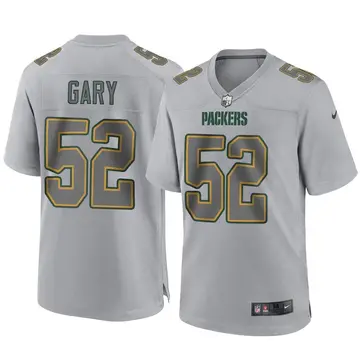 Nike Rashan Gary Men's Game Green Bay Packers Gray Atmosphere Fashion Jersey