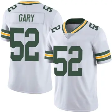 Nike Rashan Gary Men's Limited Green Bay Packers White Vapor Untouchable Jersey