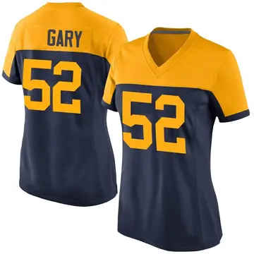 Nike Rashan Gary Women's Game Green Bay Packers Navy Alternate Jersey