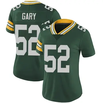 Nike Rashan Gary Women's Limited Green Bay Packers Green Team Color Vapor Untouchable Jersey