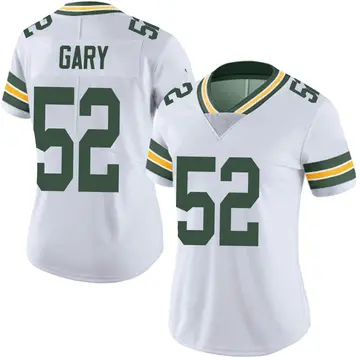 Nike Rashan Gary Women's Limited Green Bay Packers White Vapor Untouchable Jersey