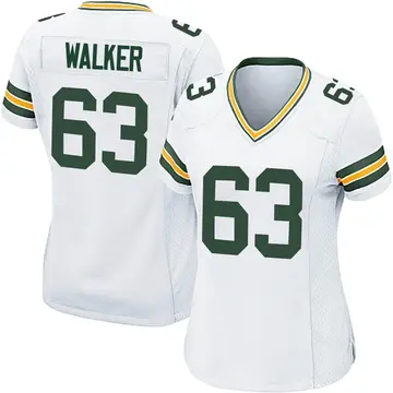 Nike Rasheed Walker Women's Game Green Bay Packers White Jersey